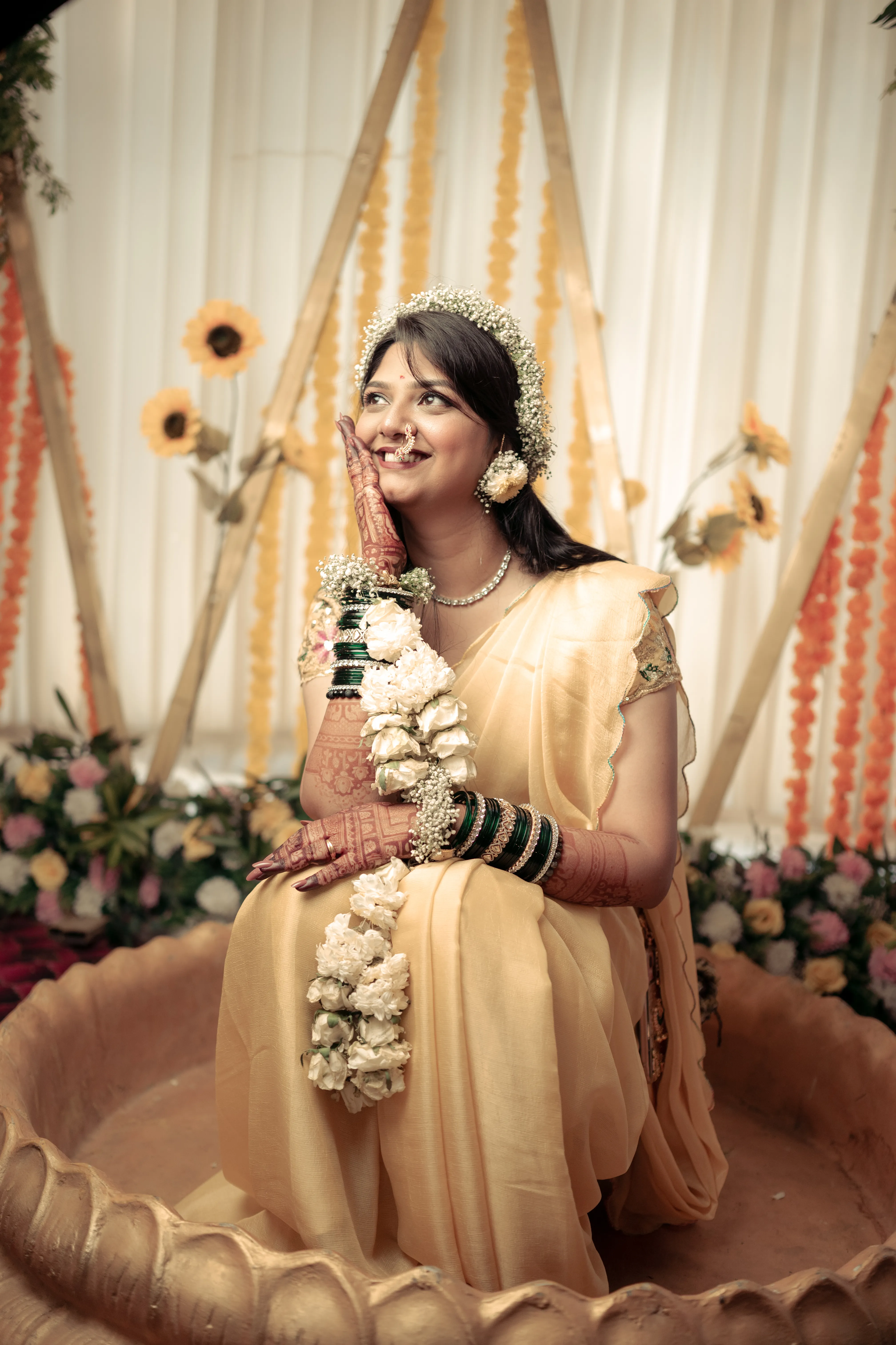 Mithali's Haldi Ceremony